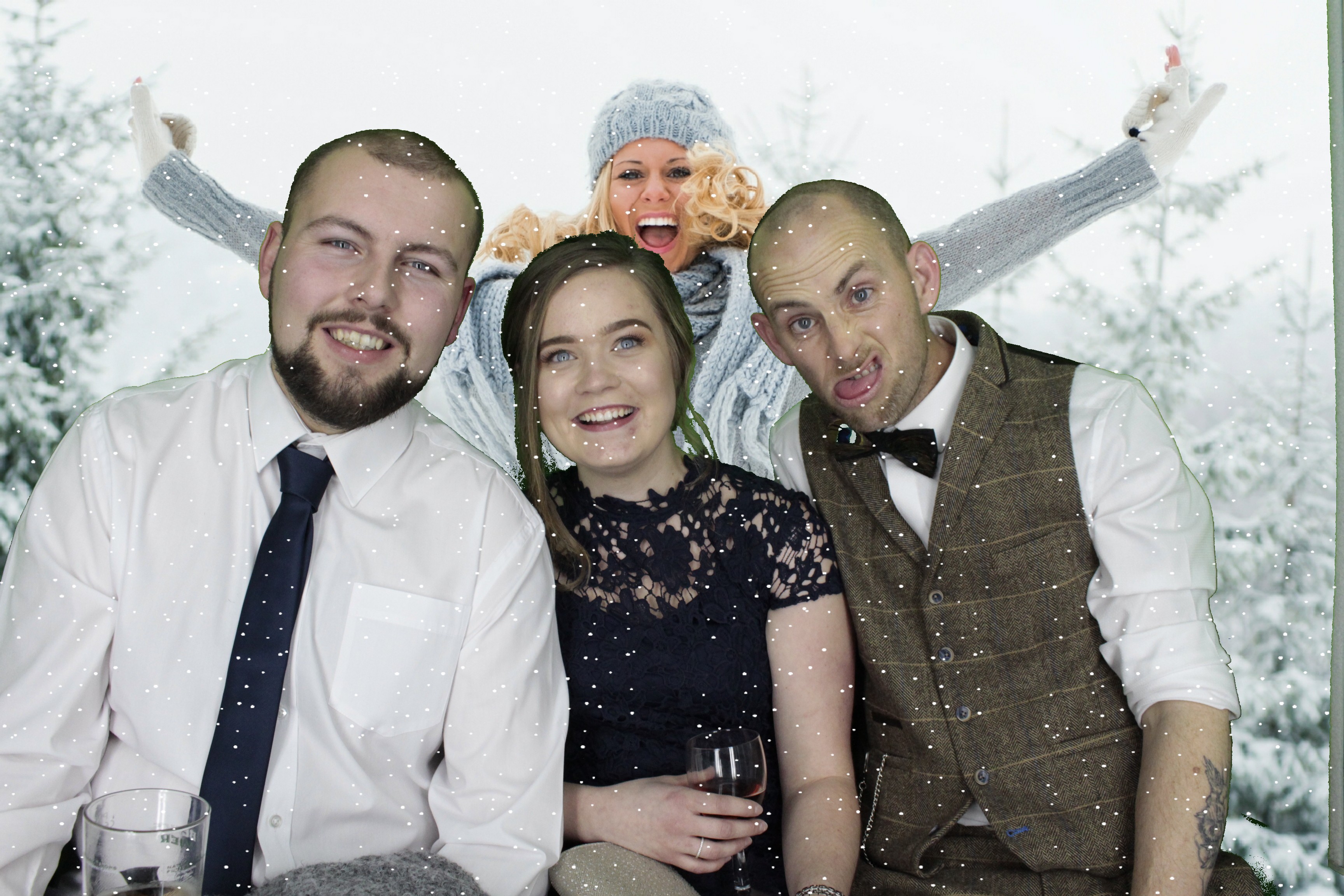 Nikki Carr's Wedding | View more photos from the event at gallery.myphotoboothexperience.co.uk/u/MyPhotoBoothExperienceLtd/Nikki-Carrs-Wedding